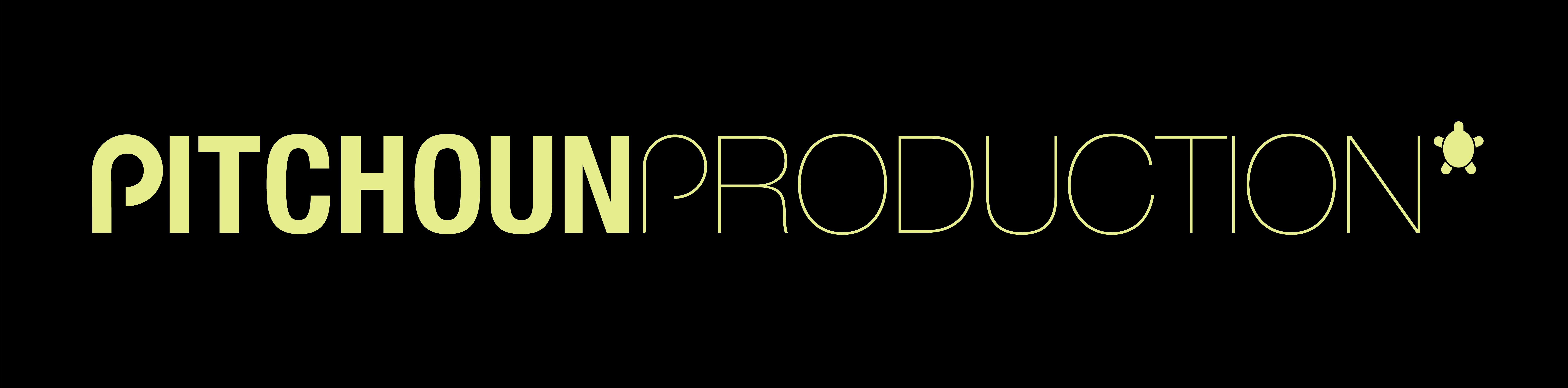 Logo Pitchoun Production horizontal black